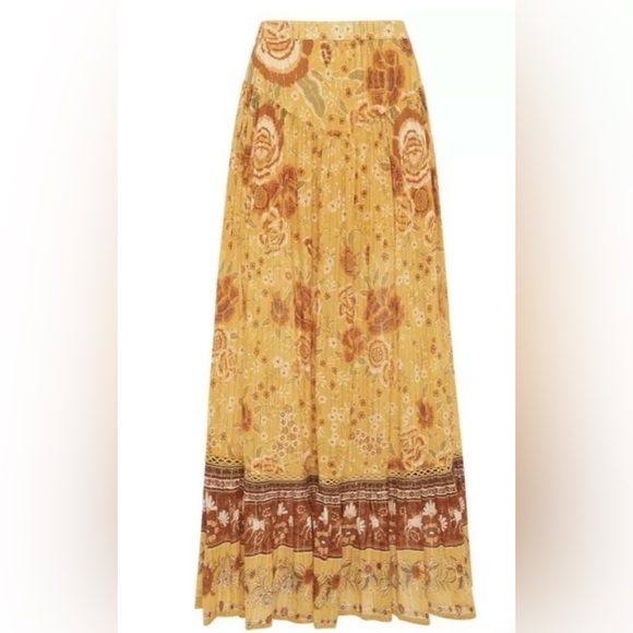 Spell Mystic Maxi Skirt, Size Medium, Sunflower - Picture 6 of 14